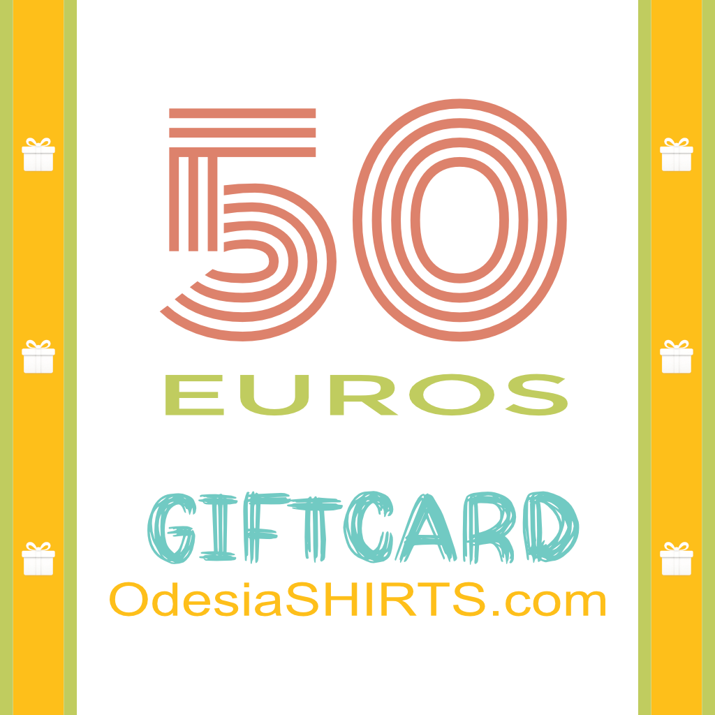 OdesiaSHIRTS.com 25€ 礼品卡
