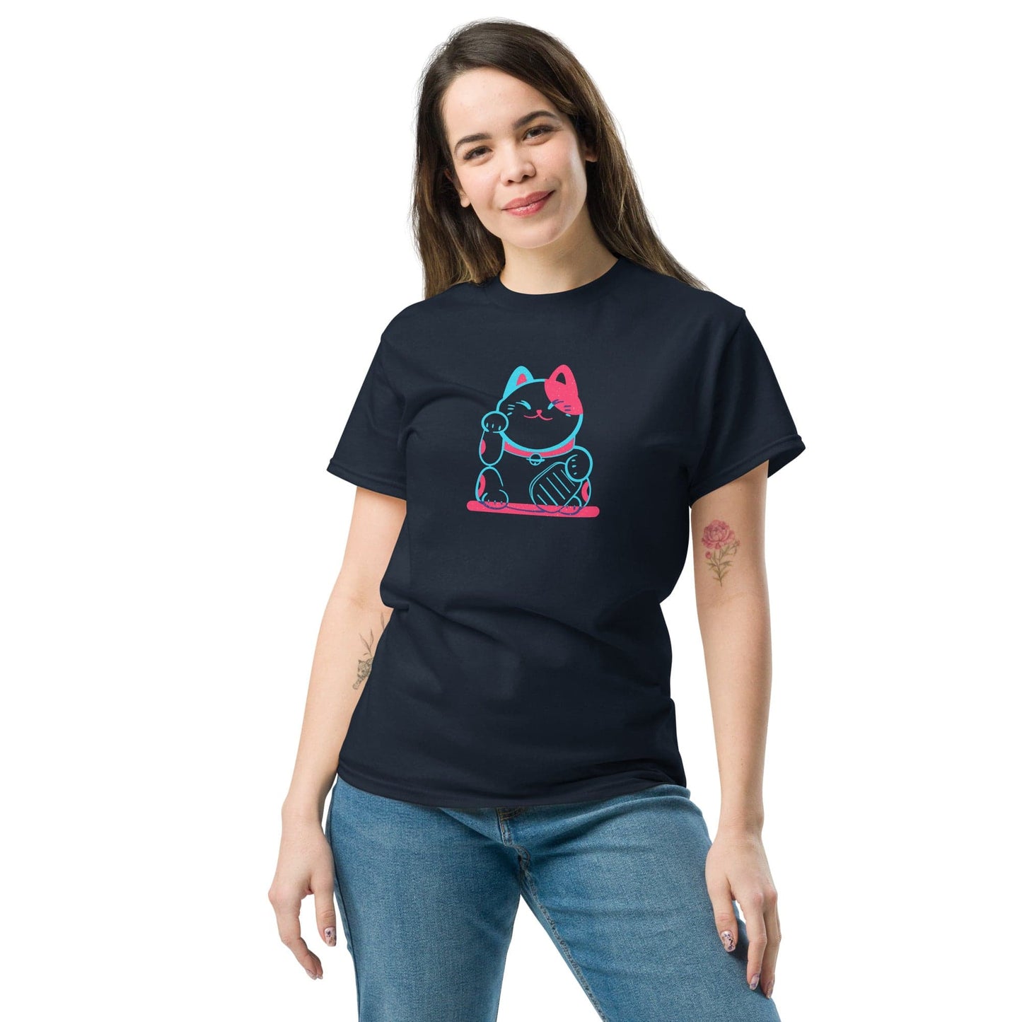 Art T-shirt Design Tee • Man / Woman • [s-xl] - Navy / s