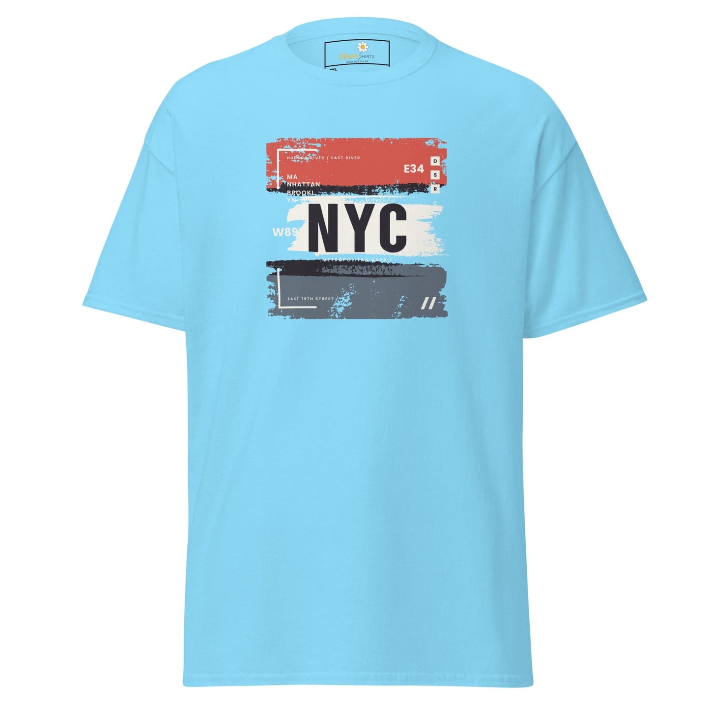 Art T-shirt Design Tee • Men / Women • [2xl-5xl] - Sky / 2xl
