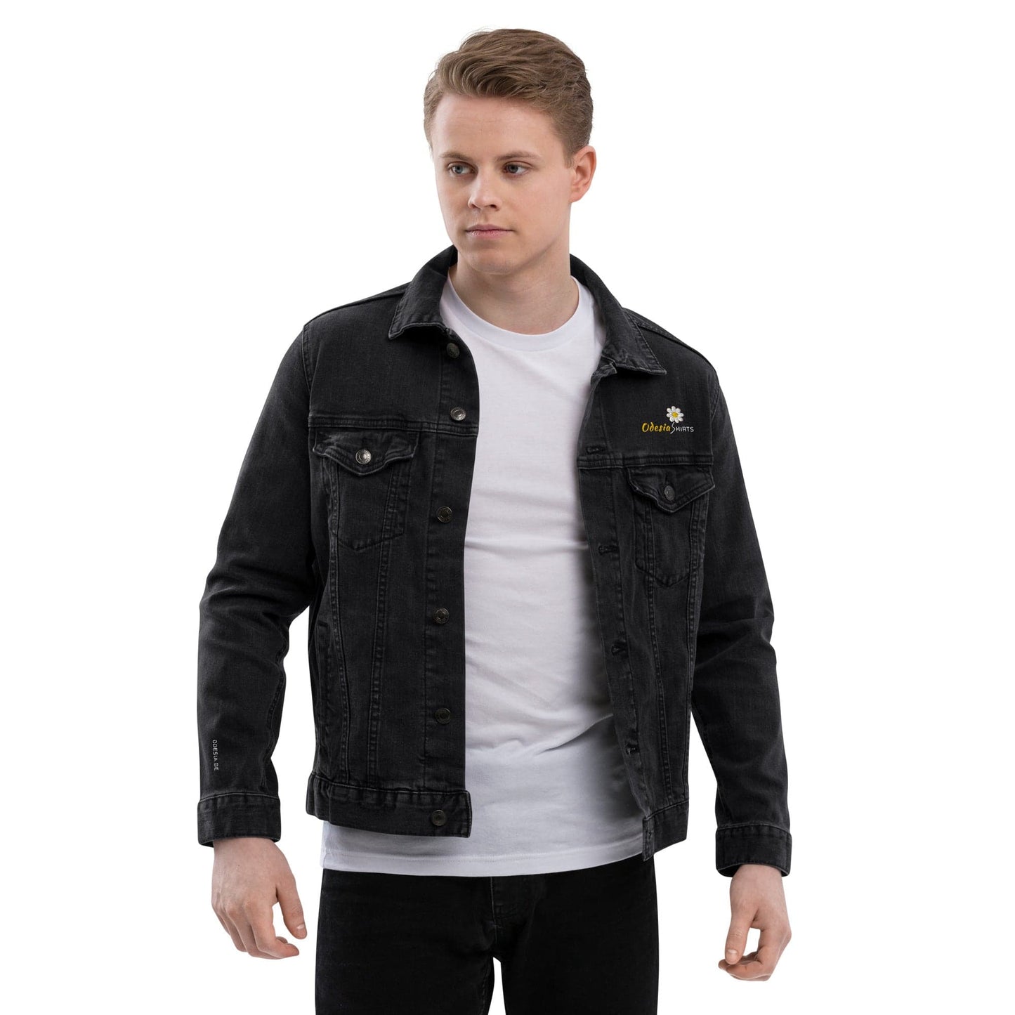 Odesia’s Unisex denim jacket