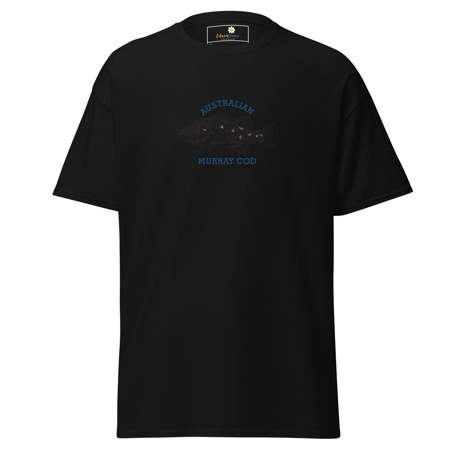 Unisex classic tee - WILD LIFE AUSTRALIAN FISH - REGULAR - Black / S