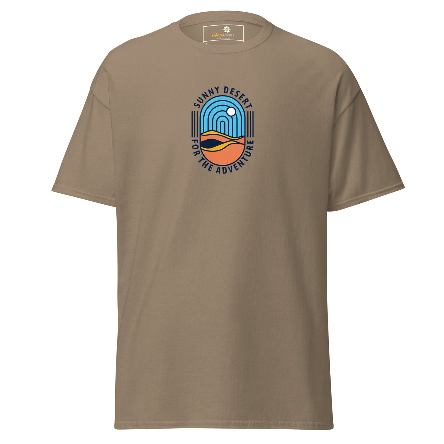 Unisex classic tee - SUMMER SUNNY DESERT - REGULAR - Brown Savana / S