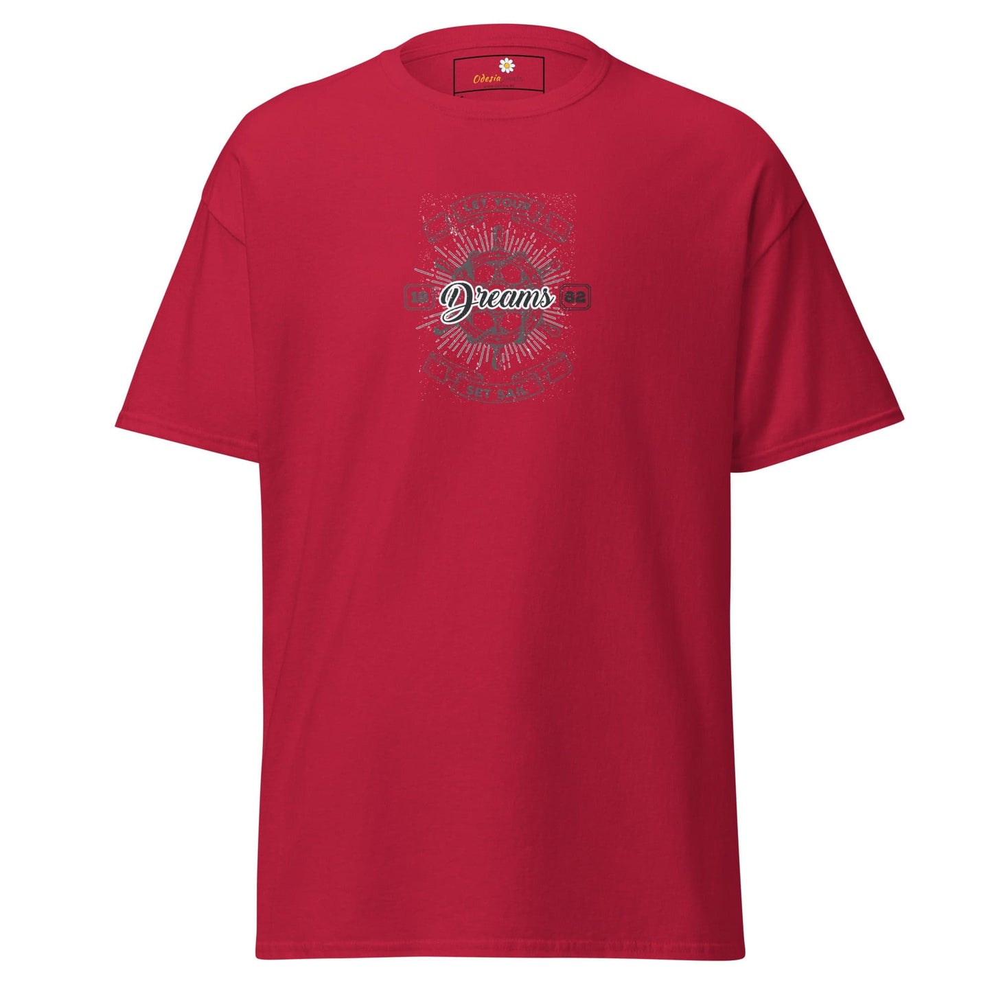 Unisex classic tee - MISC DREAMS SET SAIL - REGULAR - Cardinal / S