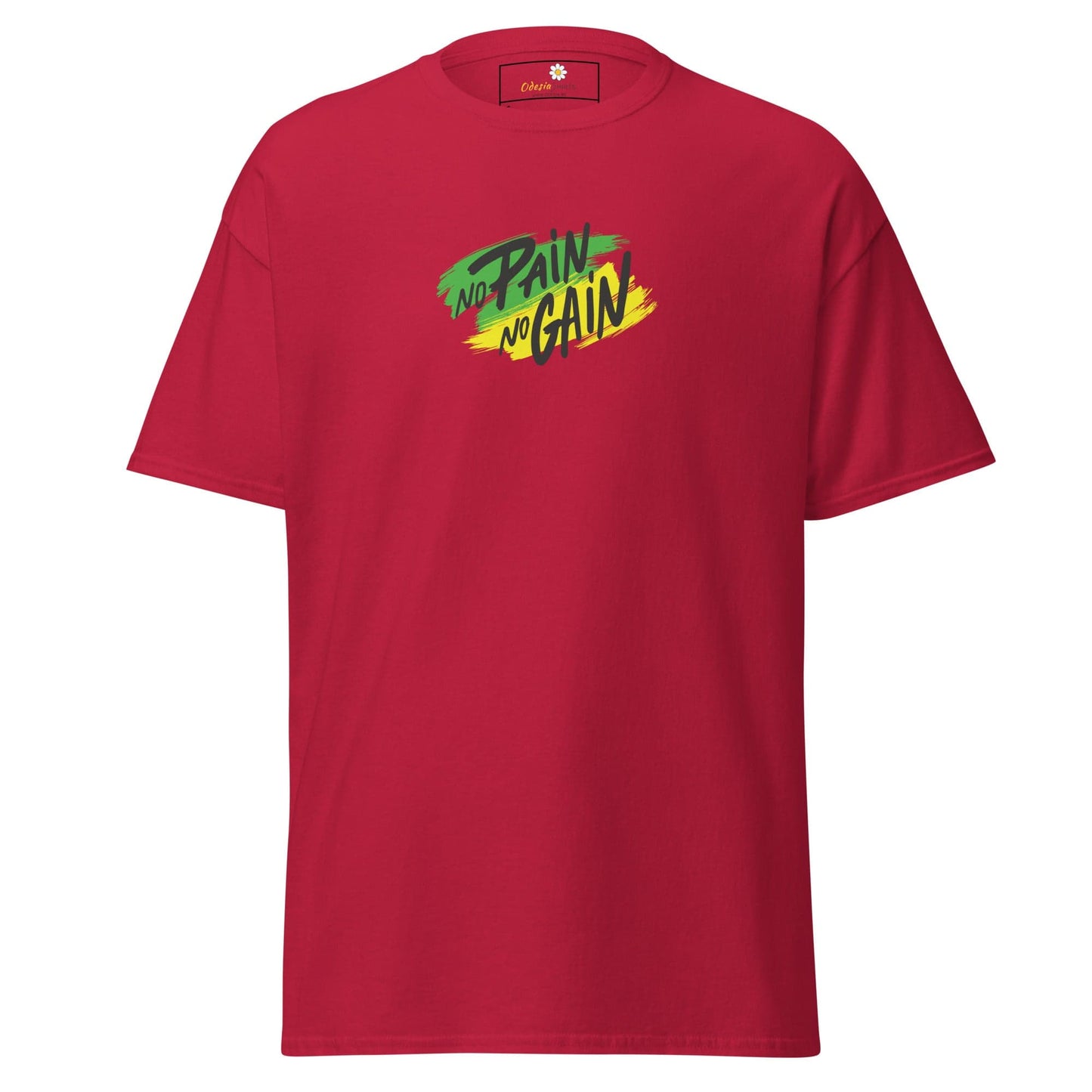 Unisex classic tee - SPORT NO PAIN NO GAIN - REGULAR - Cardinal / S