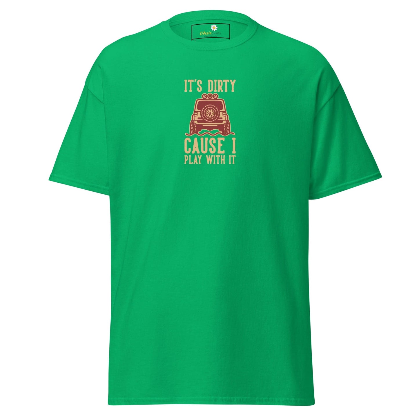 Unisex classic tee - MISC DIRTY CAUSE I PLAY - REGULAR - Irish Green / S