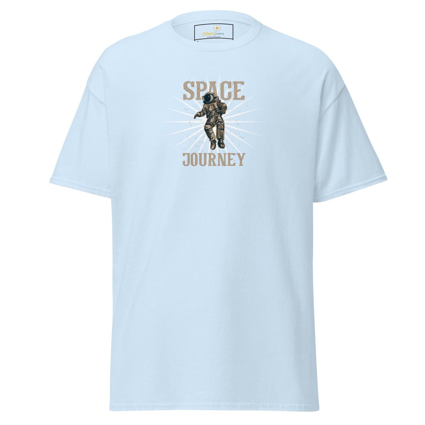 Unisex classic tee - ASTRONAUT SPACE JOURNEY - REGULAR - Light Blue / S