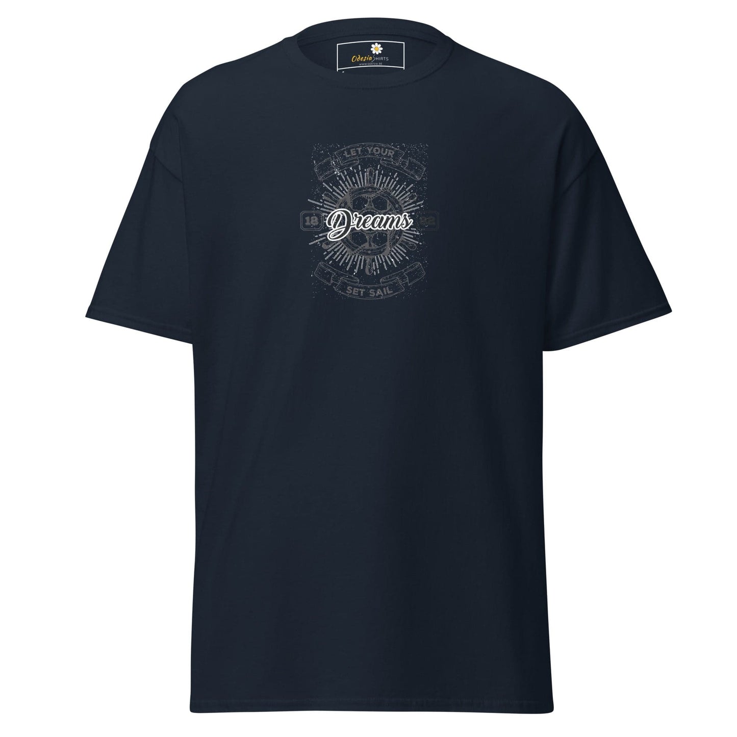 Unisex classic tee - MISC DREAMS SET SAIL - REGULAR - Navy / S