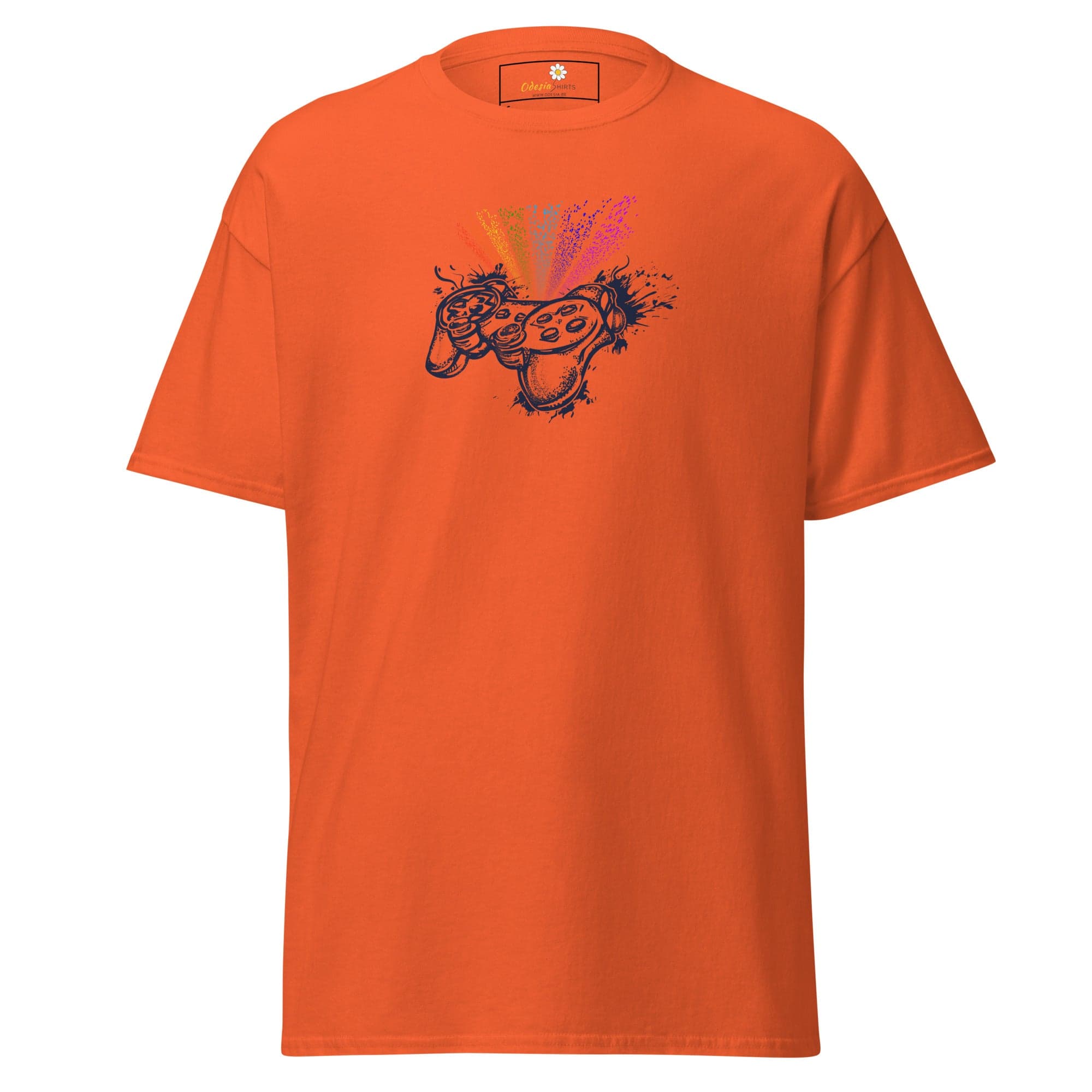 Unisex classic tee - IT COLORFUL GAMER - REGULAR - Orange / S