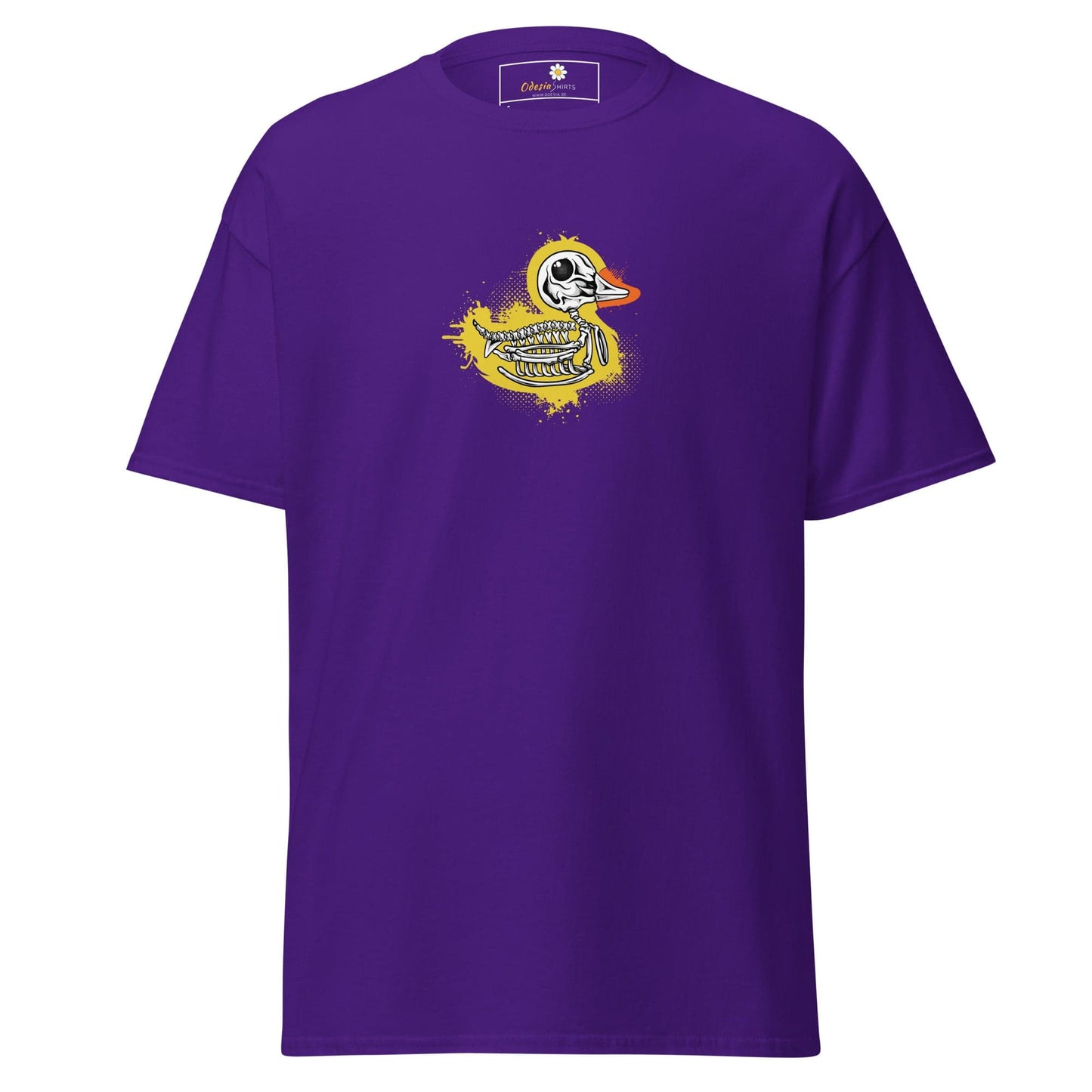 Unisex classic tee - ANIMALS FUN CHICK - REGULAR - Purple / S