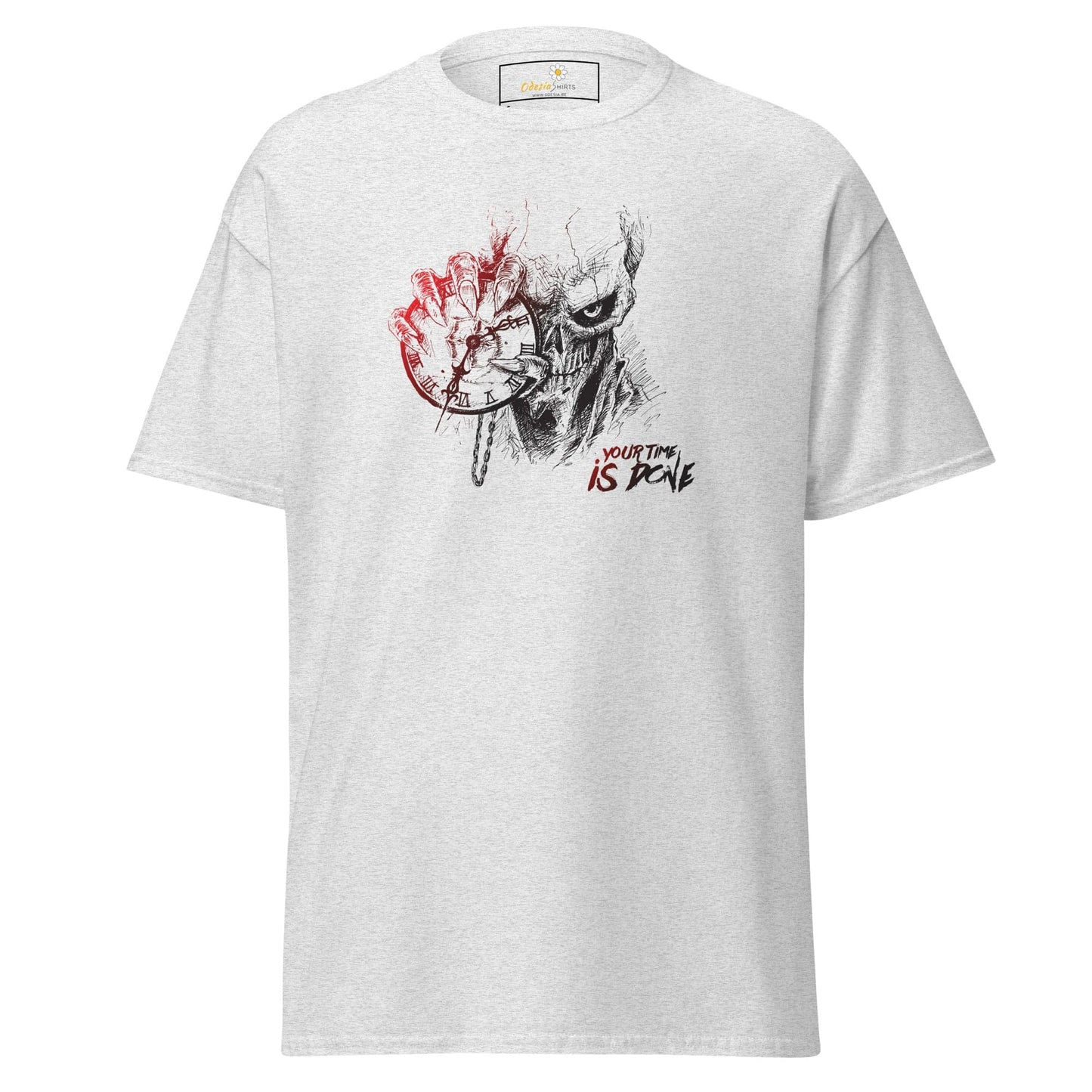 Unisex classic t-shirt - FANTASY TIME IS DUE - REGULAR - Ash / S