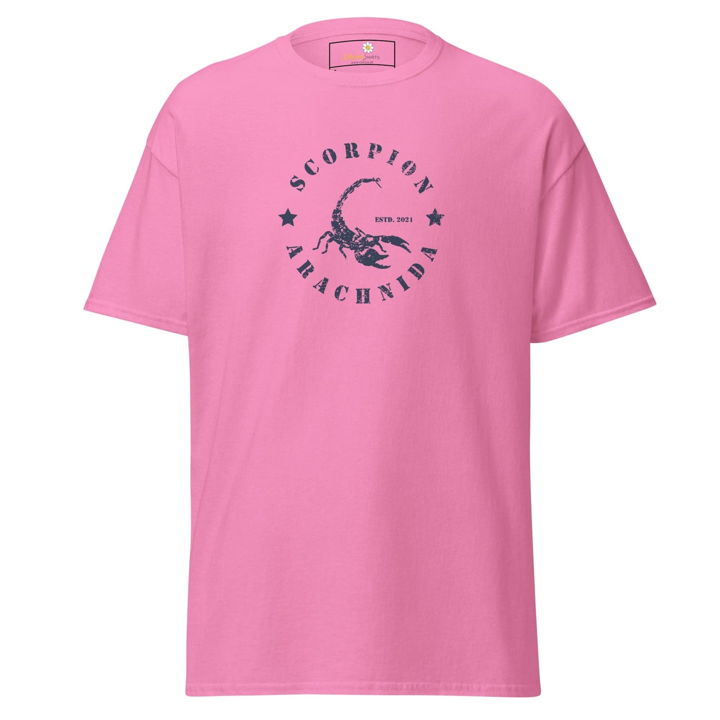 Unisex classic t-shirt - WILD LIFE SCORPION - REGULAR - Azalea / S
