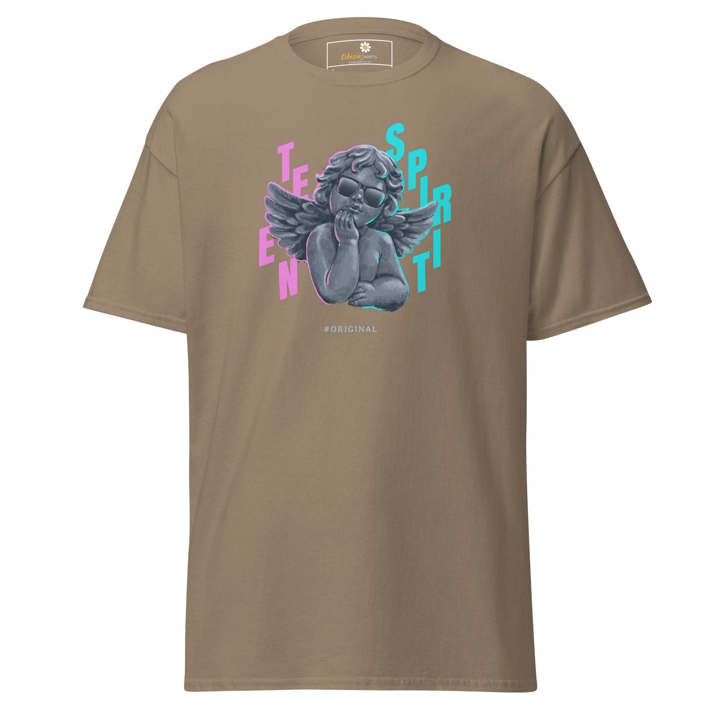 Unisex classic t-shirt - FANTASY TEEN SPIRIT - REGULAR - Brown Savana / S