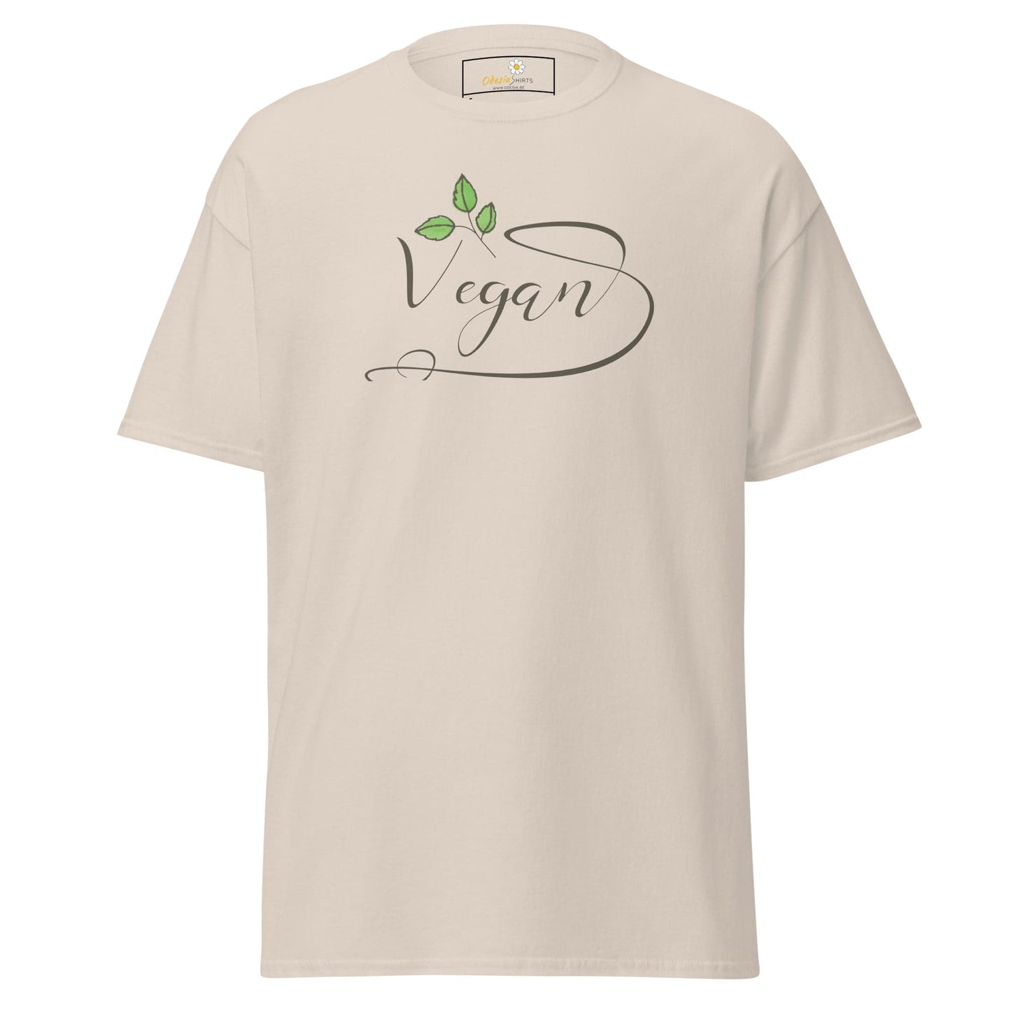 Unisex classic t-shirt - VEGAN GLORY - REGULAR - Natural / S