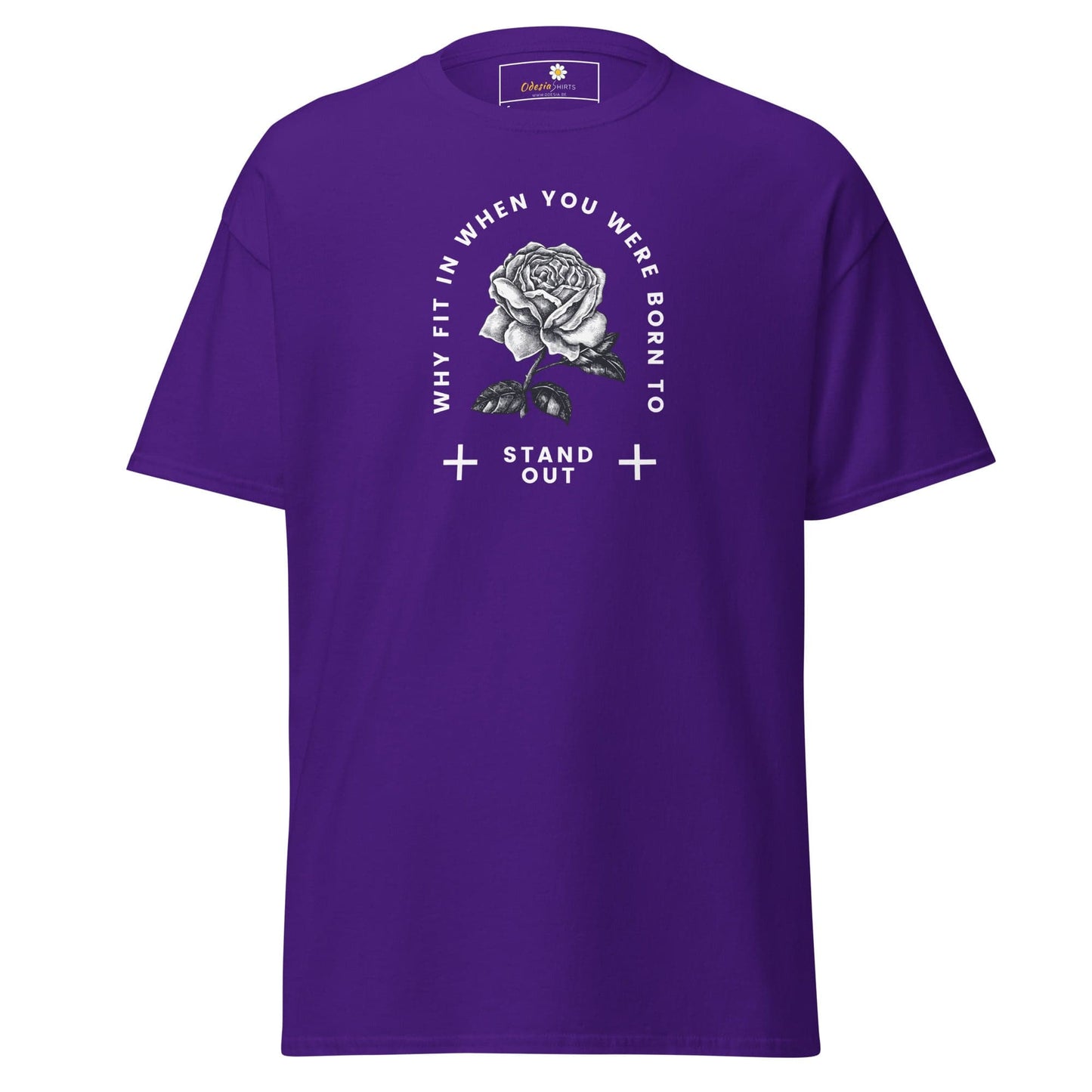 Unisex classic t-shirt - MISC FIT IN STAND OUT - REGULAR - Purple / S
