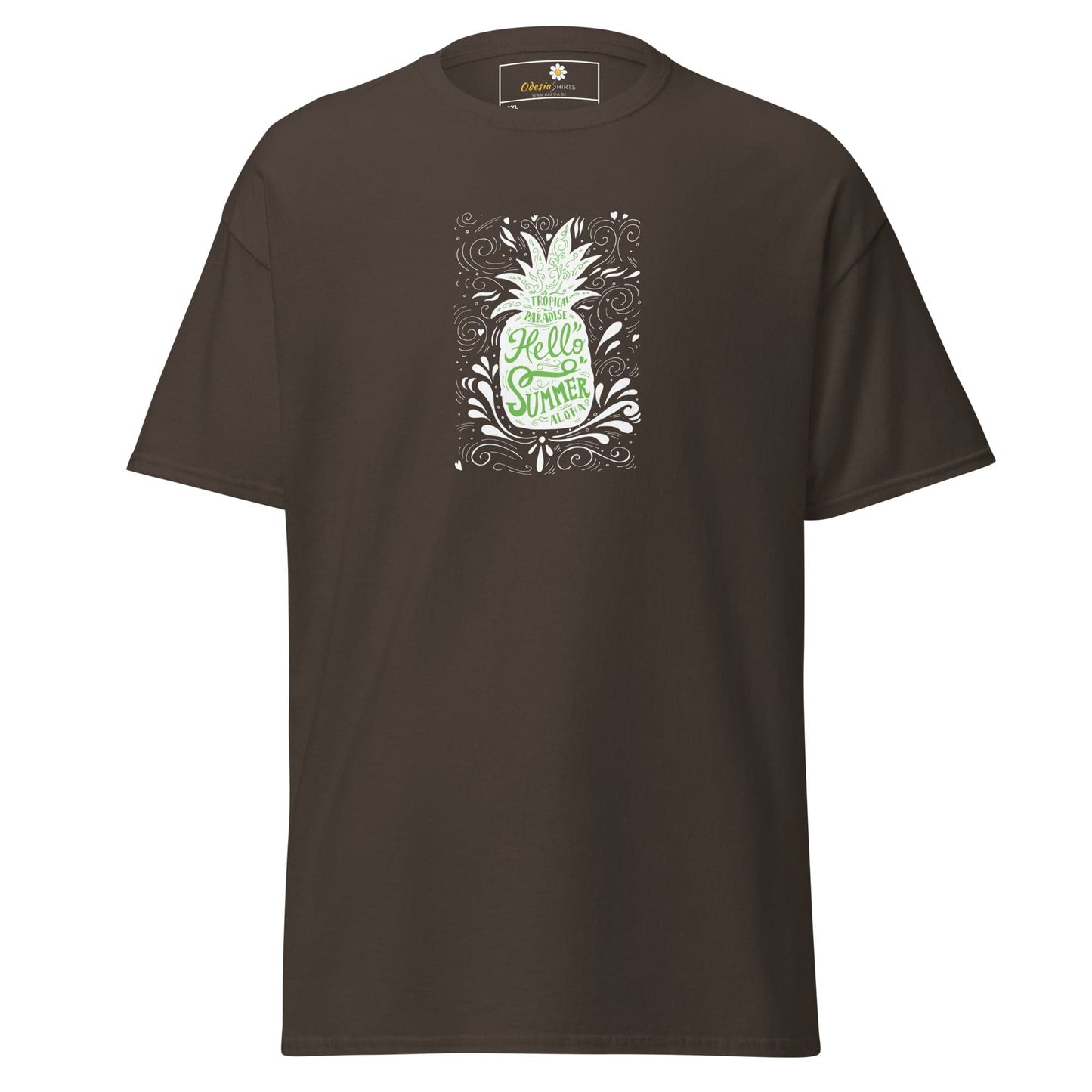 T-shirt Design Tee • Men / Women • [2xl-5xl] - Dark Chocolate / 2xl