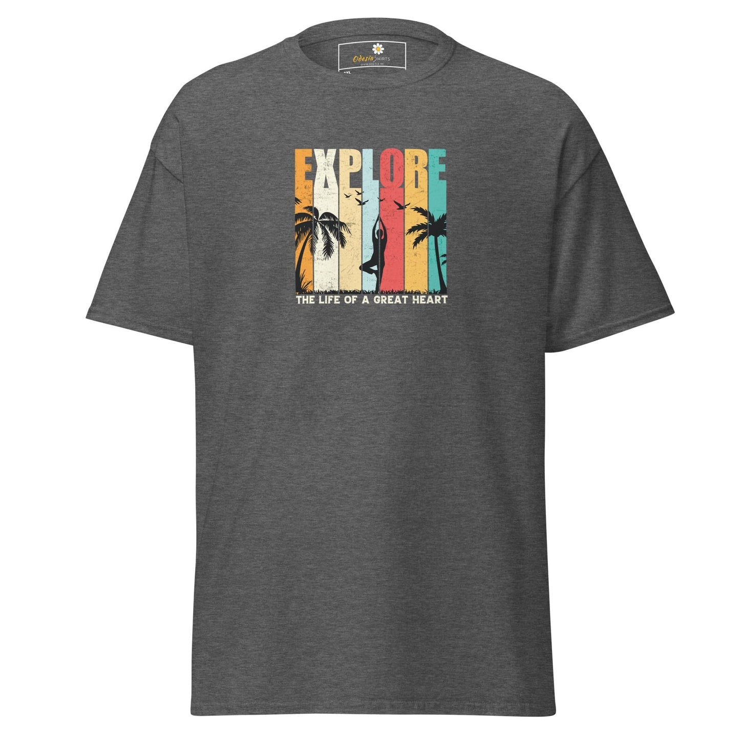 T-shirt Design Tee • Men / Women • [2xl-5xl] - Dark Heather / 2xl