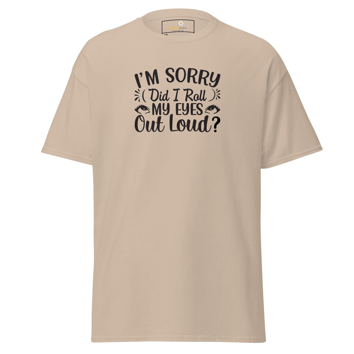 T-shirt Design Tee • Men / Women • [2xl-5xl] - Sand / 2xl